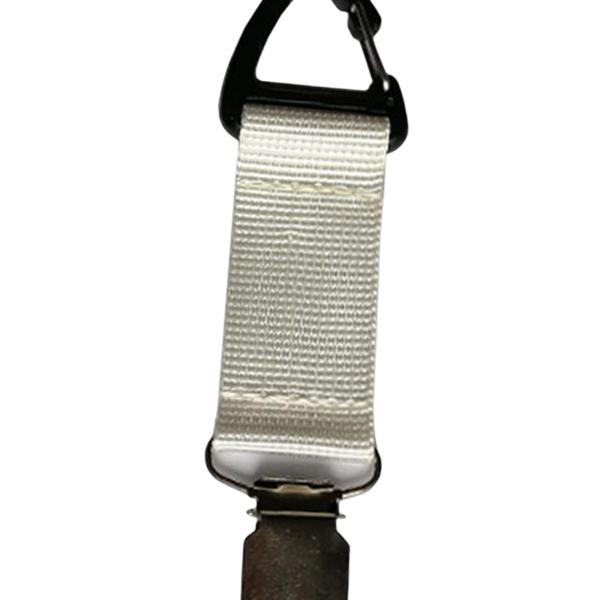 トラベルバッグ用ハットクリップ ハンズフリーダックビルハットクリップ トートバッグ用 荷物財布 ホワイト