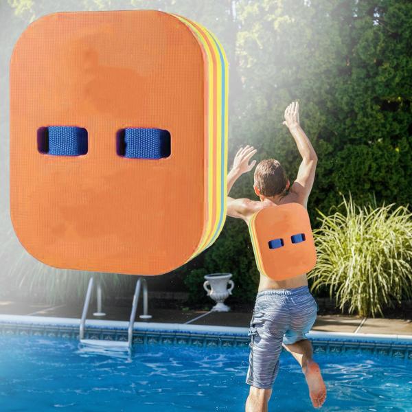 スイムキックボード スイミングボード プールアクセサリー パーティーの記念品 大人 子供用 オレンジ