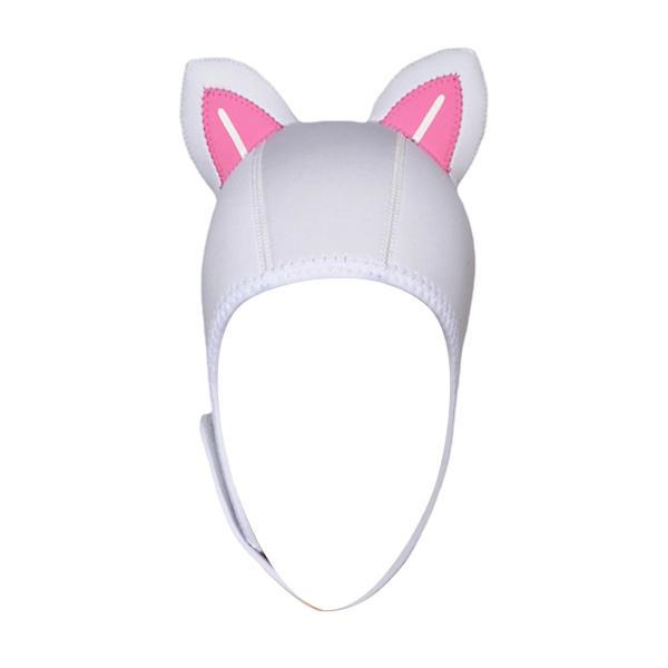 猫耳ダイビングフード サーマルサーフィンフード 3mm ネオプレンフード 通気孔付き 快適でかわいいサーフィン帽子 スイミングキャップ メン｜stk-shop｜05