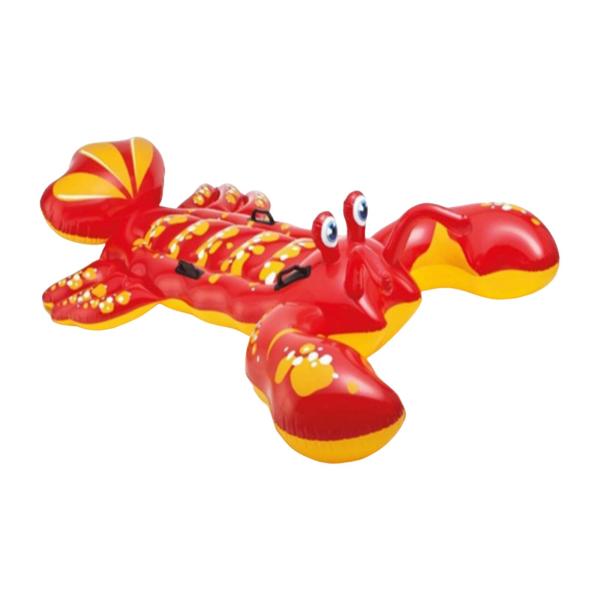 インフレータブルプールフロート水プール水泳リングパーティーロブスター 213x137cm