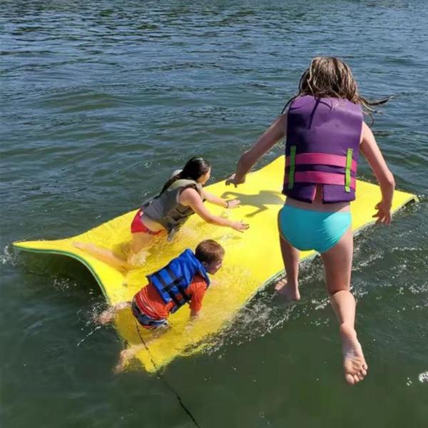 ウォーターフローティングマットラウンジマットレスパーティー快適なオーシャンプールフロートラフト