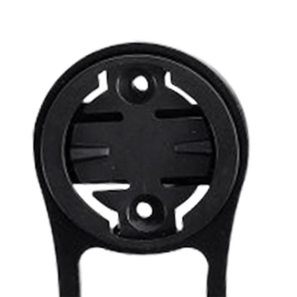 バイクコンピューターマウントベースクランプアダプターステムトップキャップマウント ロードバイク用 ブラック