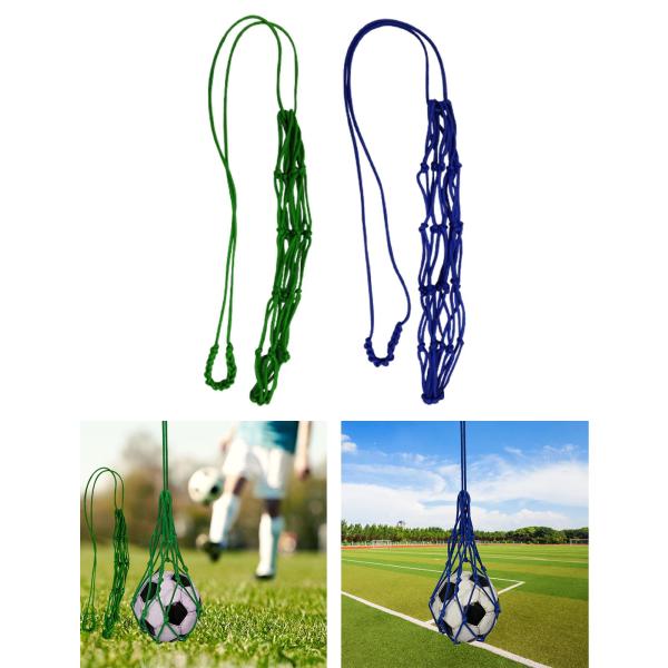 サッカー ネットバッグ ポータブル シングル ボール キャリー バッグ サッカー スポーツ バスケットボール用 グリーン