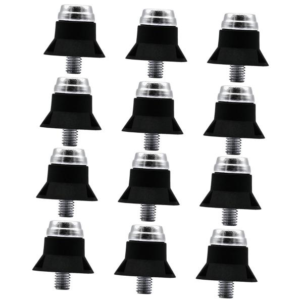 12x M5 ネジ付きサッカーシューズスパイク交換用快適で安定した滑り