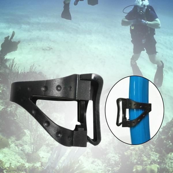シュノーケル クリップ 交換用 ポータブル フレキシブル ダイビング ソフト シュノーケル キーパー ユニセックス RT