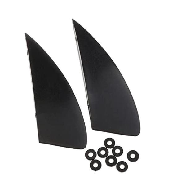 4個 カイトボードフィン サーフボードフィン 耐久性のあるスペア交換用ガスケット付き サーフフィン ウェイクボードフィン ソフトボード用品 