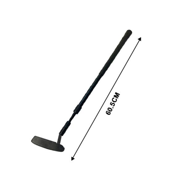 ゴルフパター、男性女性用ゴルフクラブトレーニング、ポータブルゴルフパッティング練習器具、滑り止めグリップ用双方向ゴルフパター