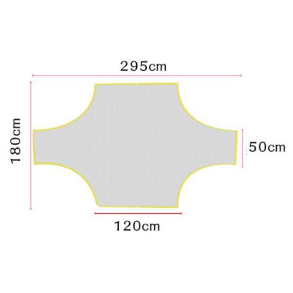 サッカーゴールターゲットネット簡単にセットキック練習サッカートレーニングスポーツネット295x180cm