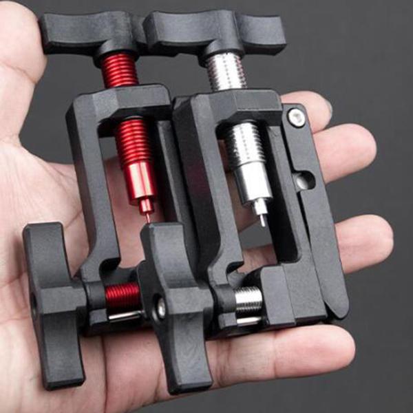 油圧ホースフィッティングインサートツールポータブル油圧ブレーキホースカッター付きブラックホワイトナイロン