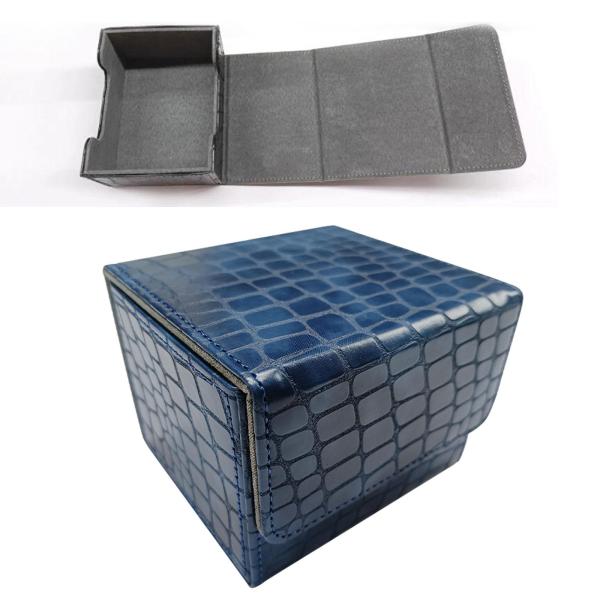 トレーディング カード デッキ ボックス ホルダー ストレージ PU