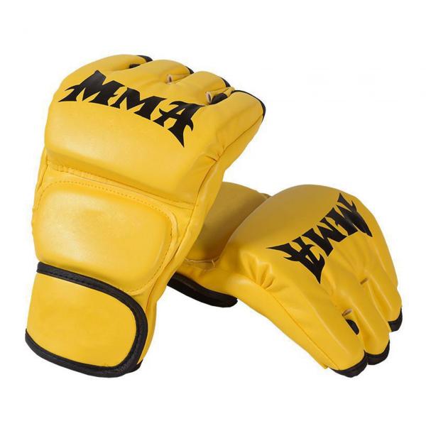 MMA グローブ キックボクシング グローブ ハーフフィンガー ポータブル オープンパームズ 通気性 武道バッグ グローブ パンチングバッグ