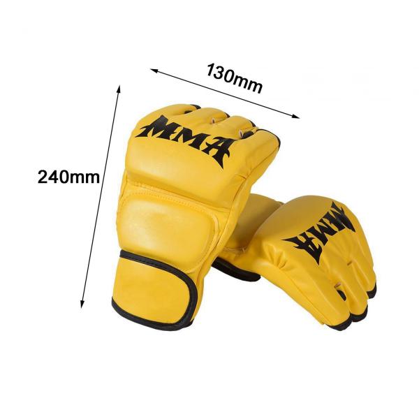 MMA グローブ キックボクシング グローブ ハーフフィンガー ポータブル オープンパームズ 通気性 武道バッグ グローブ パンチングバッグ