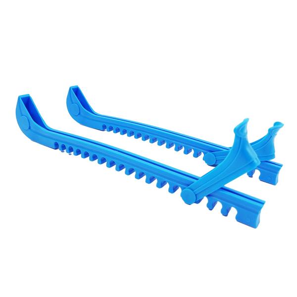 アイススケートガード 2個 ユニバーサルアイスフィギュアスケート アイススケートプロテクター ブルー