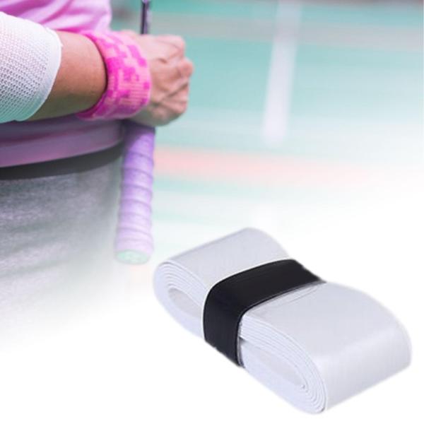テニスラケット グリップテープ 釣竿 吸汗性 滑り止め 汗 スポーツバンド ホワイト