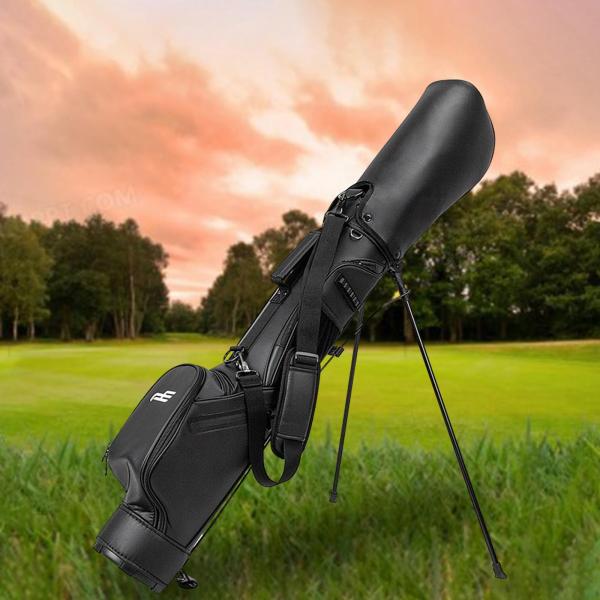 ゴルフスタンドバッグ ポータブル耐摩耗性ゴルフバッグ 7クラブ収納ケース ゴルフクラブバッグ ゴルフトレーニングスポーツアクセサリー用