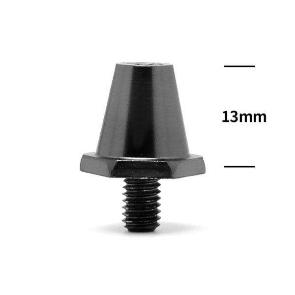 12x サッカーブーツスタッド サッカースタッド 11mm 13mm プロフェッショナルスレッドネジ 直径 5mm 交換用スパイク 屋内屋外