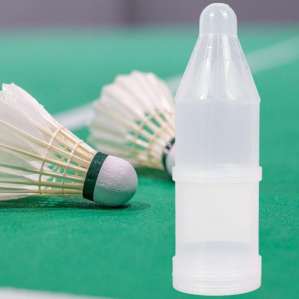 羽根加湿器羽根バドミントン収納チューブカバーメンテナンスクリア 22.3cmx7.1cm