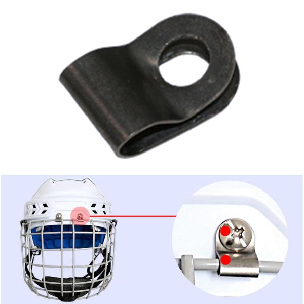 アイスホッケーヘルメット修理便利なヘルメットハードウェアスポーツサッカー野球ステンレス鋼クリップ