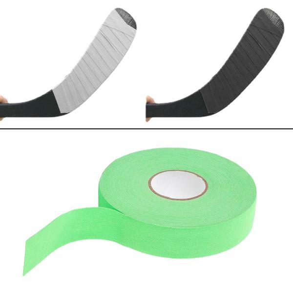 アイスホッケー布テープ防水プロテクターカバー 25 メートルホッケースティックテープグラスグリーン