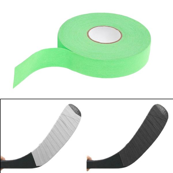 アイスホッケー布テープ防水プロテクターカバー 25 メートルホッケースティックテープグラスグリーン