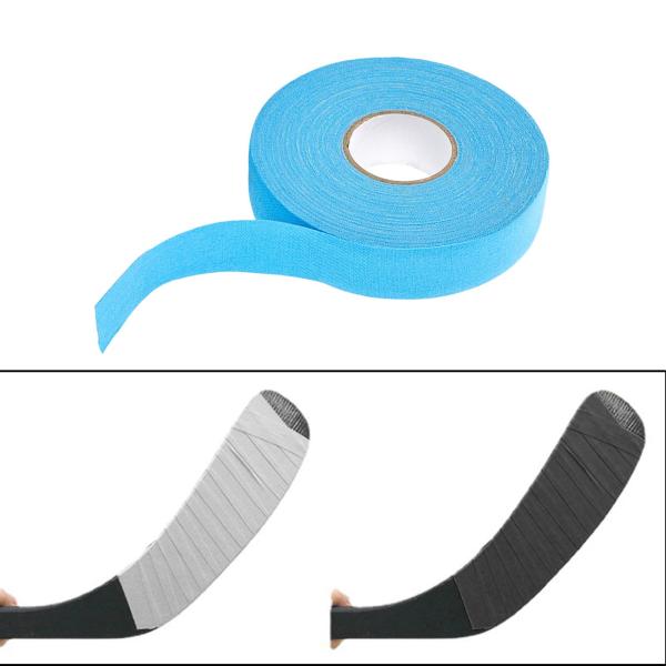 アイスホッケー布テープ 防水プロテクターカバー 25M ホッケースティックテープ ライトブルー