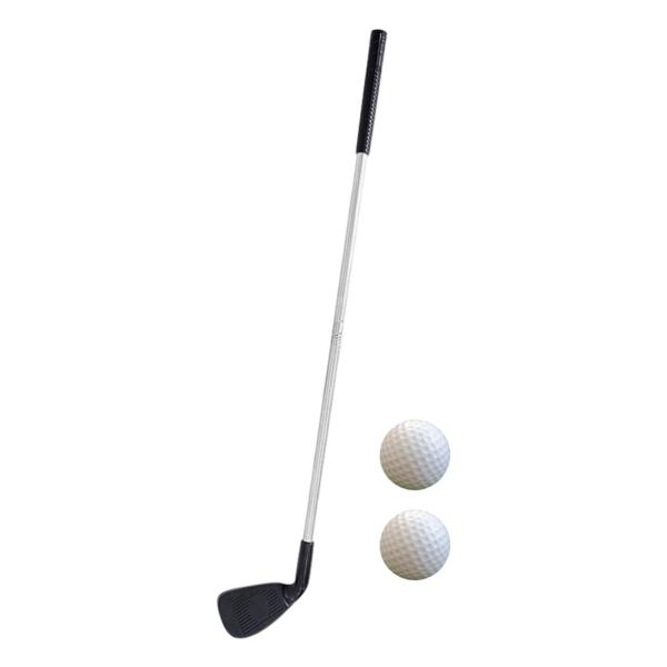 ゴルフチッパー ボール2個付き ポータブル伸縮式ゴルフウェッジ メタルシャフト 大人用 子供用 屋外用 おもちゃ ゴルフ用品｜stk-shop｜02