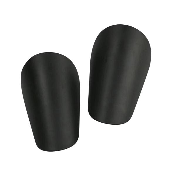 2 個ミニサッカーすね当て保護サッカー用品子供スポーツ S ブラック 10 センチメートル x 6 センチメートル