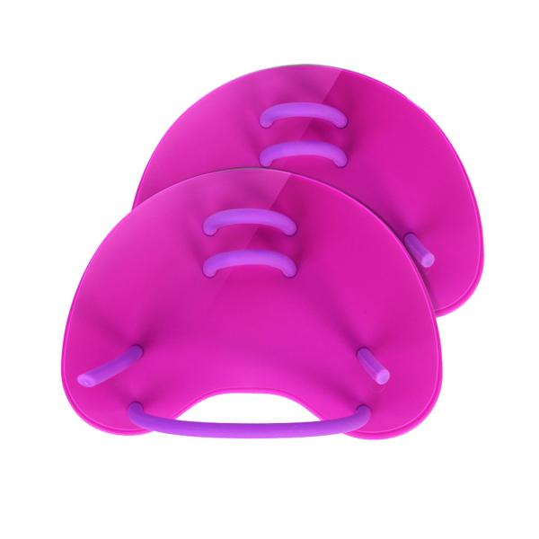 水泳用ハンドパドル グローブ 水生フィットネス 水泳用品 スイムパドル ピンク