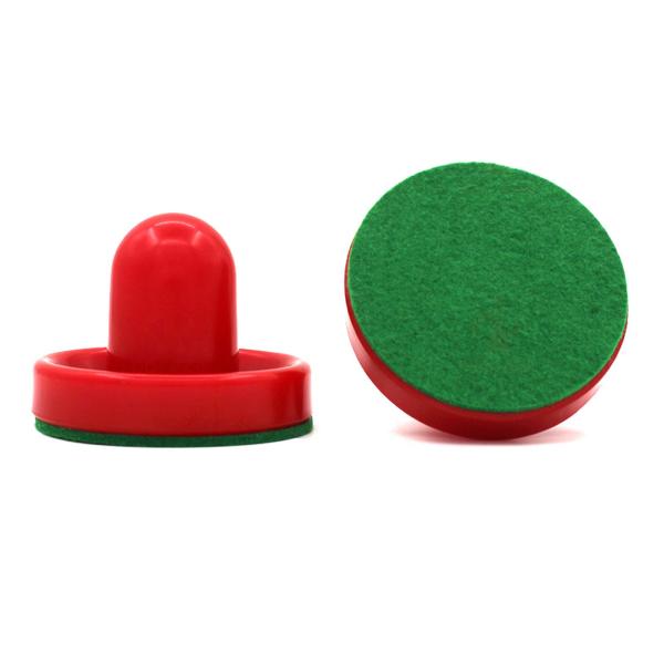 1 セットミニエアホッケープッシャーとエアホッケーパック 96mm ゴールハンドルパドルスタイル D