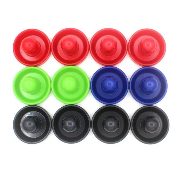 1 セットミニエアホッケープッシャーとエアホッケーパック小型ホッケーパドル 2 黒プッシャー
