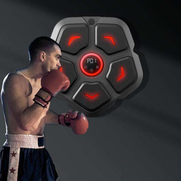 電子ボクシングマシン音楽ボクシング壁ターゲット調整可能な 3 モードボクシングトレーナー武道三田運動リラックス｜stk-shop｜02