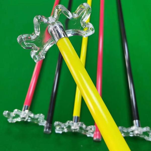 ビリヤードキューブリッジヘッドビリヤードキュースティックブリッジ交換用クリアビリヤードアクセサリーポールラックレスト競技用ホーム