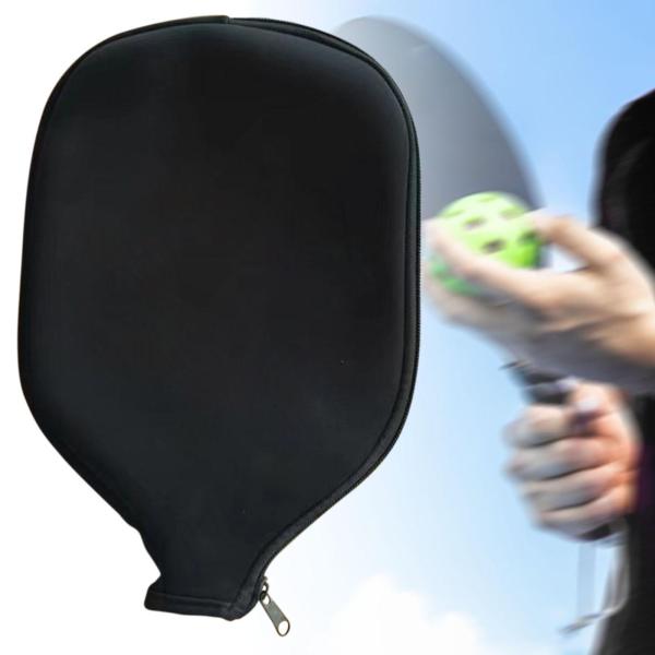 ラケットスリーブネオプレンパドルカバーケースポーチ防水卓球パドルケース耐久性のある保護ピックルボールヘッドカバー