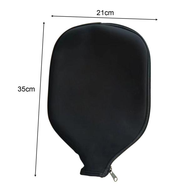 ラケットスリーブネオプレンパドルカバーケースポーチ防水卓球パドルケース耐久性のある保護ピックルボールヘッドカバー