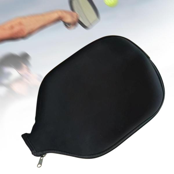 ラケットスリーブネオプレンパドルカバーケースポーチ防水卓球パドルケース耐久性のある保護ピックルボールヘッドカバー