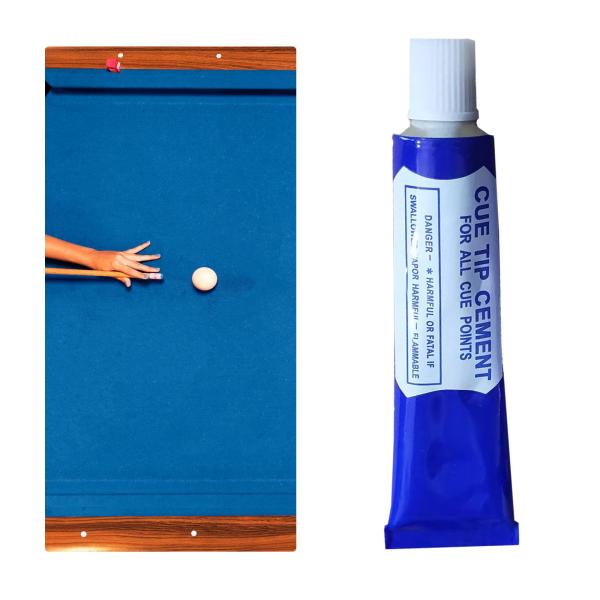 プールキューヒント充填用接着剤 速乾性透明ビリヤードアクセサリー 20g