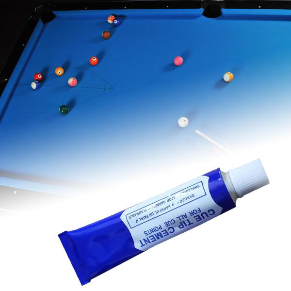 プールキューヒント充填用接着剤 速乾性透明ビリヤードアクセサリー 20g