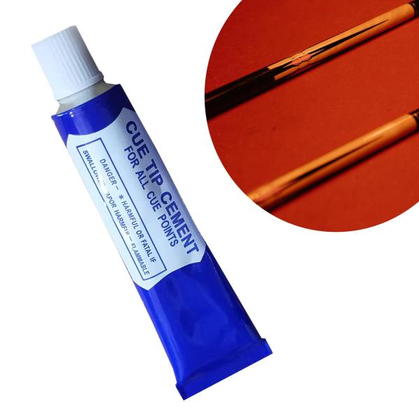 プールキューヒント充填用接着剤 速乾性透明ビリヤードアクセサリー 20g