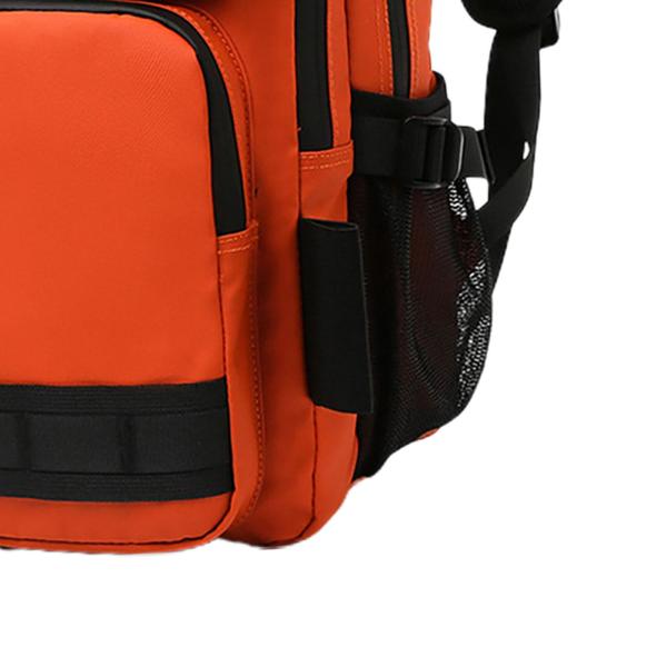 釣り用バックパック 釣具収納袋 ハイキング 登山 狩猟用 オレンジ