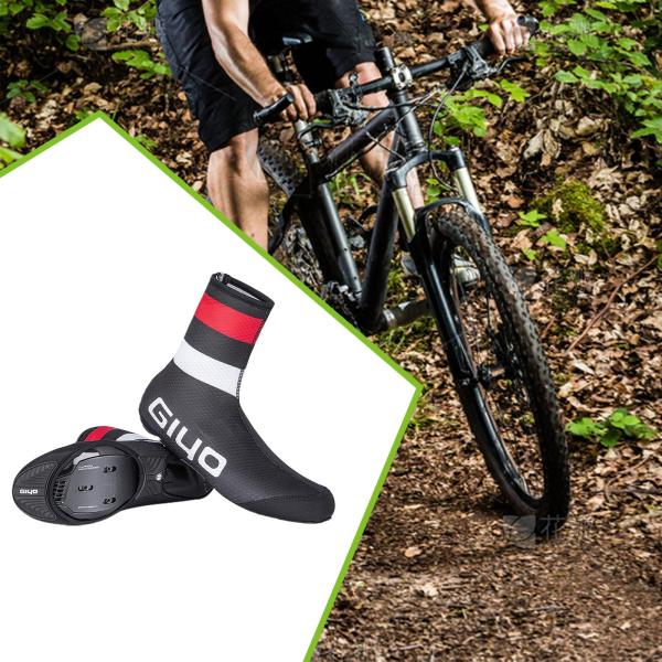 サイクリング シューズ カバー 通気性自転車オーバーシューズ アウトドア ハイキング 登山用 M