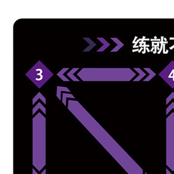 サッカーの足跡トレーニングマットコーナーサッカー場グラウンドサッカートレインマットパープル