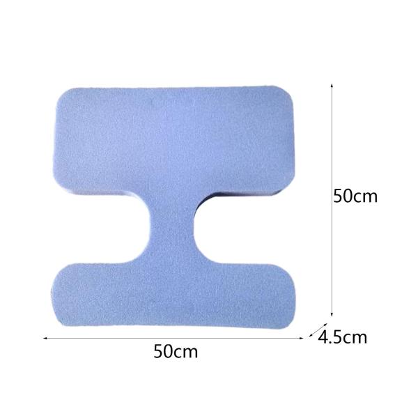 ウォーターサドルフロート Xpe フォーム不沈フローティングボードプールフロートサドルシートブルー