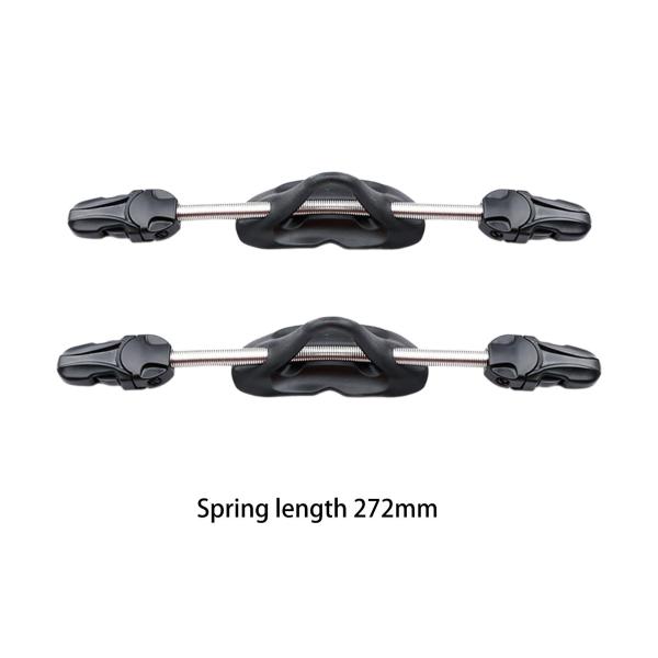 2x  スプリングヒール クイックリリース  フリッパー ストラップ ウォータースポーツ アウトドア S および 16mm