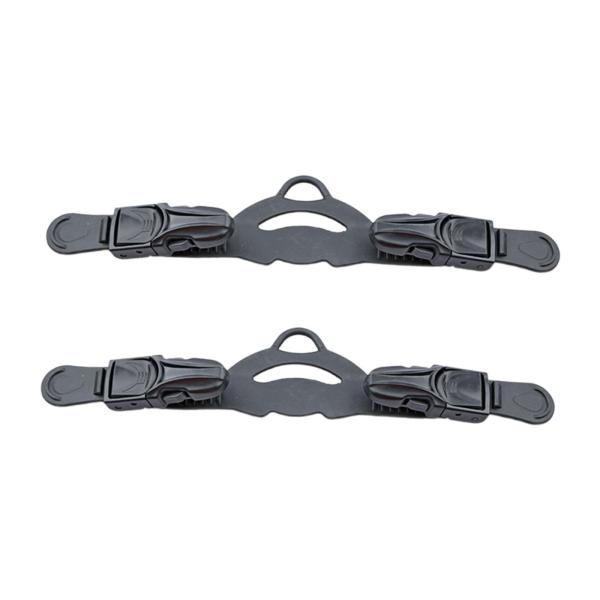 フィンフリッパーストラップ クイックリリースフットウェアフィンヒール 水泳用 アウトドア用 16mm スタイル C 2個