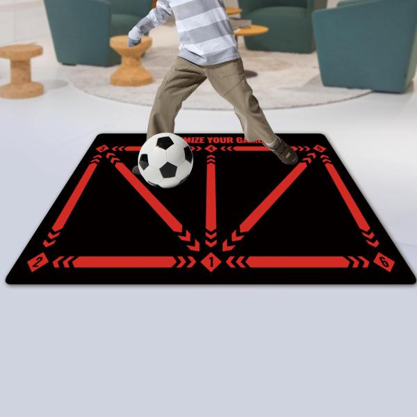 サッカー  トレーニング マット サッカー アクセサリー 子供用 サッカー ドア マット レッド