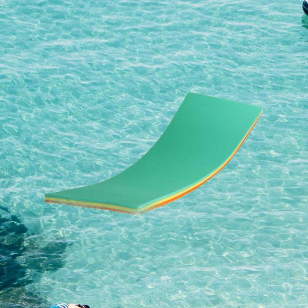 ウォーターフロートマット ウォーターブランケット 3層フロートマットレス ボート アウトドア ビーチ用