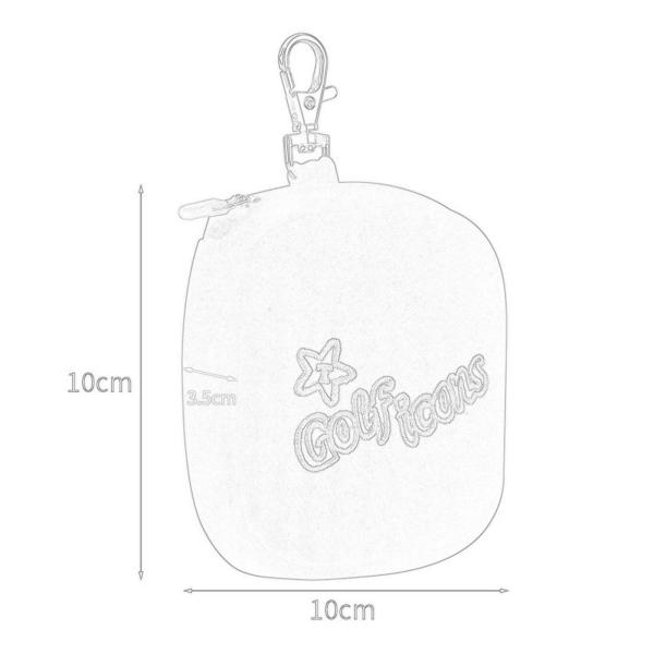 ゴルフボールウエストバッグ収納容器ゴルフ収納ポケットスポーツアウトドア用グリーン