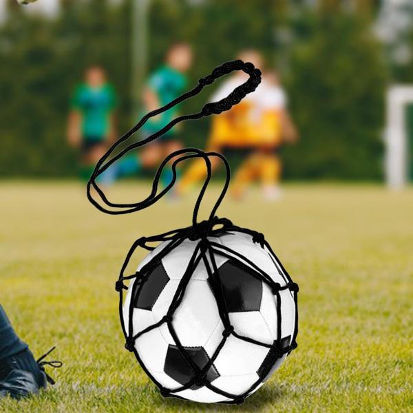 フットボール キック トレーナー 男の子 子供 大人 公園 エクササイズ サッカーボール ネット KICKER ブラック