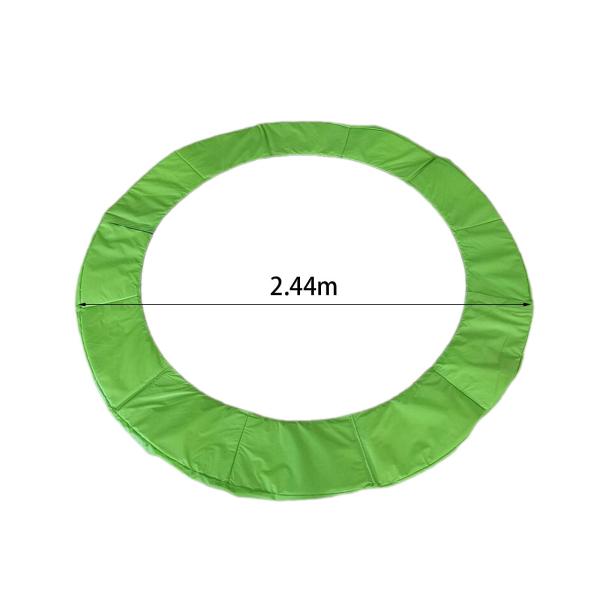 トランポリン スプリング カバー 防水 耐裂性 トランポリン パッド 交換用 2.44m
