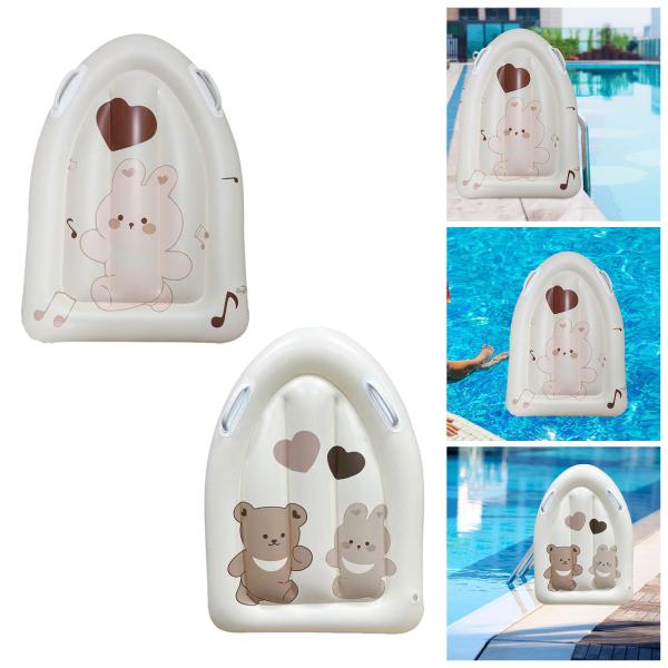 子供用インフレータブルサーフボード 休暇用 スイミングプール 水遊び ウサギ